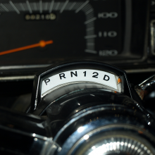 dashboard of 1965 Race HEMI