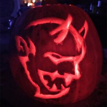 Dodge Demon Pumpkin