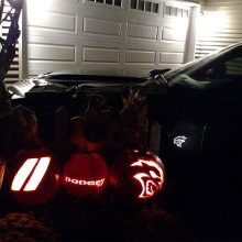 Dodge, Hellcat and Dodge Rhombus pumpkins