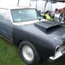 Most HEMI Darts were campaigned by multiple owners for decades. This legit LO23 relic turned up at the 2017 Chryslers @ Carlisle swap meet. Though the suggested factory retail price was $5,146 ($5,214 for a Barracuda), Chicago’s Grand-Spaulding Dodge originally sold this HEMI Dart for $4,600 to Baltimore racer Richard Shipley in June of 1968.