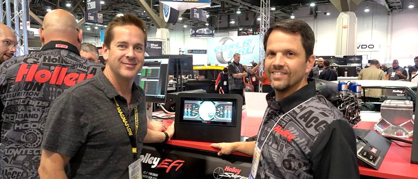 Matt heads back to the SEMA floor to get the latest from ProCharger, Dynavin, Hotchkis, Holley and Lund.