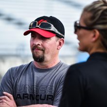 Drag Strip Showdown winner talking to Leah Pritchett