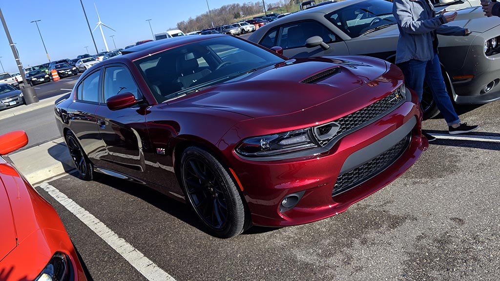 Red Dodge Charger Scat Pack