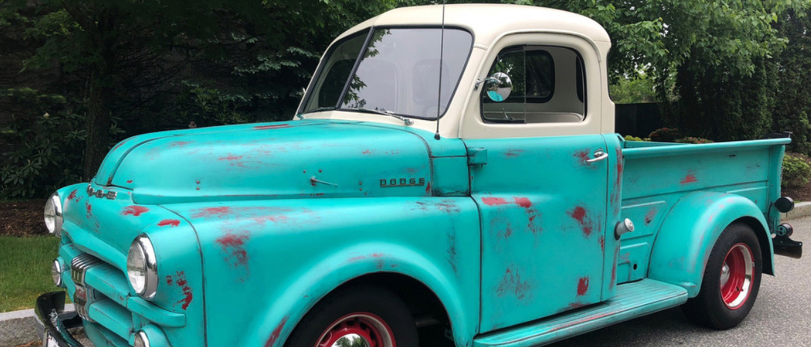 a 1952 dodge B3B custom pickup