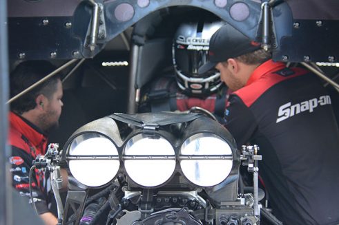 tommy johnson jr in his funny car