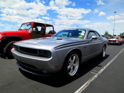 a silver vehicle