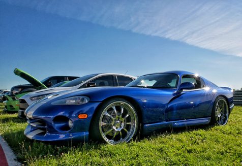 blue dodge viper