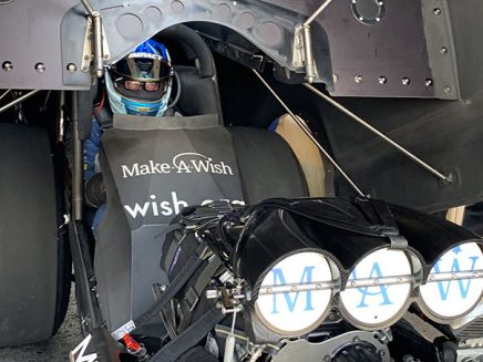 tommy johnson jr in his funny car