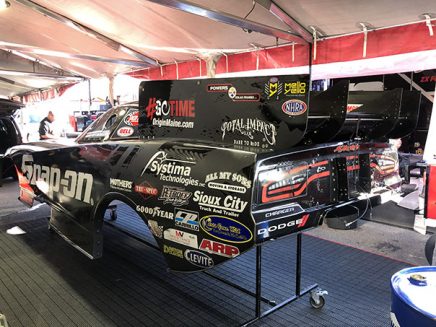 cruz pedregon's funny car