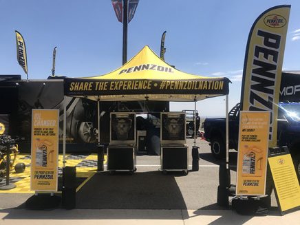 pennzoil booth