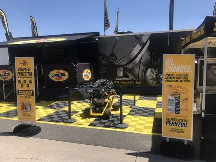 pennzoil booth