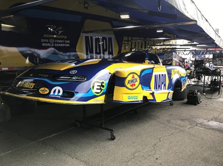 ron capps' funny car