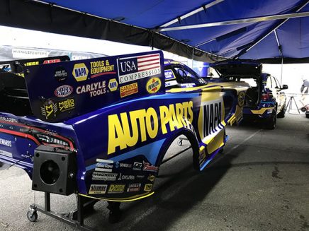 ron capps' funny car