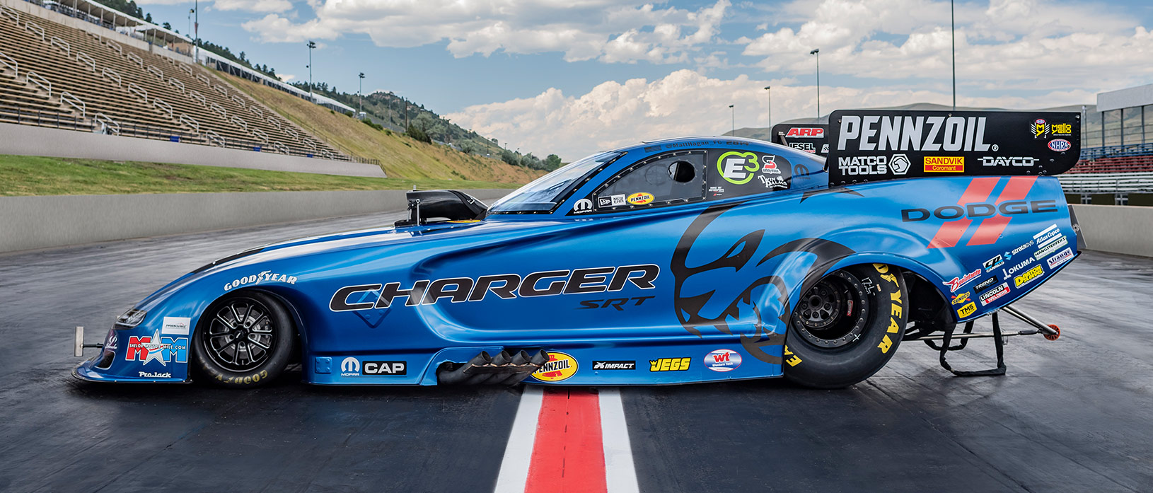 Hagan to Debut 2020 Dodge Charger SRT<sup>®</sup> Hellcat Widebody Funny Car at Dodge Mile-High NHRA Nationals Presented by Pennzoil