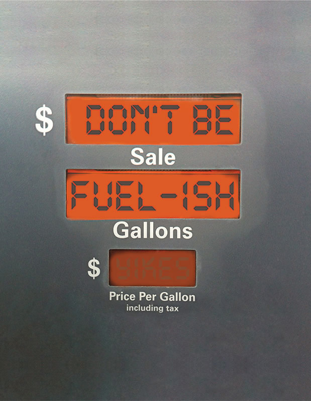 gas pump graphic
