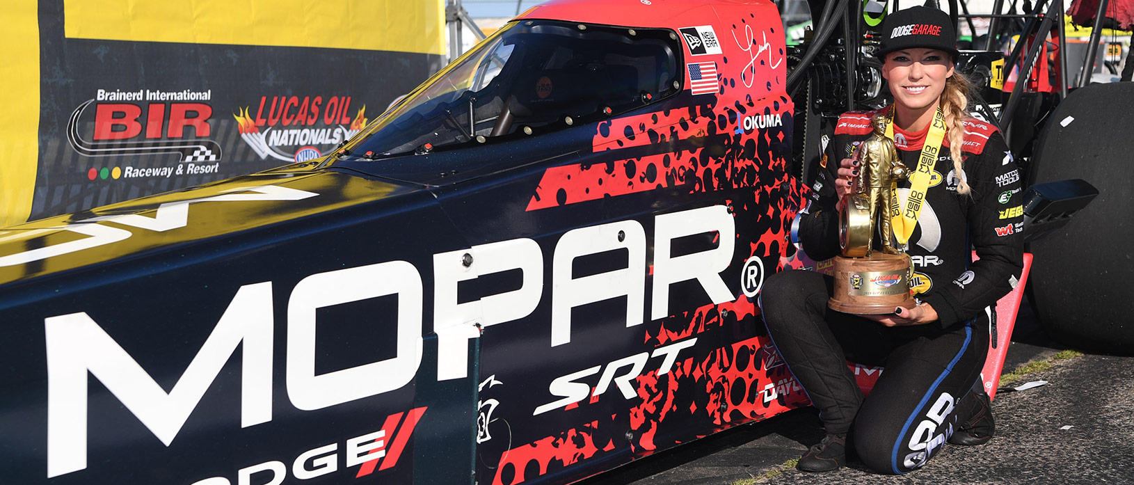 Pritchett and Capps Double Up for Dodge//SRT<sup>®</sup> Mopar<sub>®</sub> With NHRA Top Fuel and Funny Car Triumphs at Brainerd