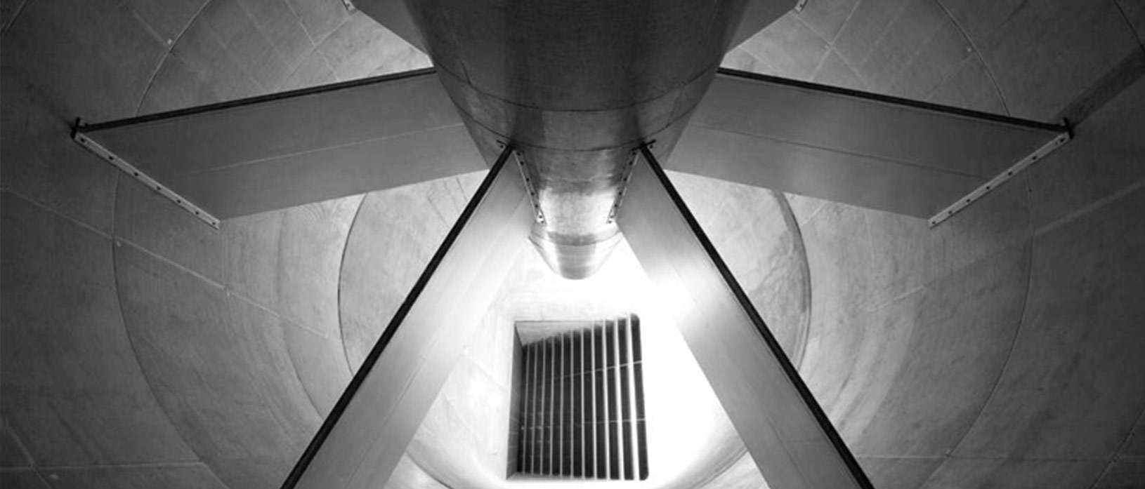 inside a wind tunnel