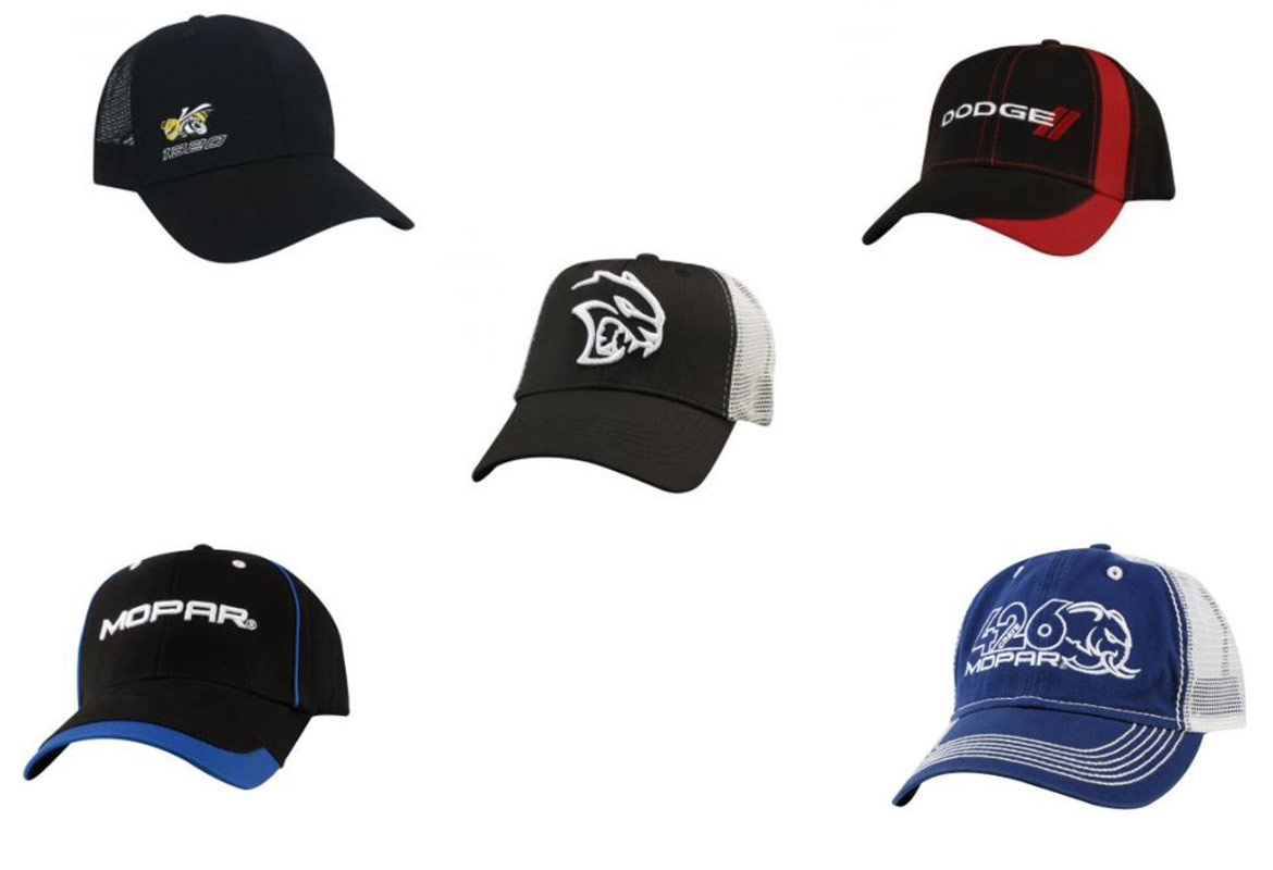 five hat options