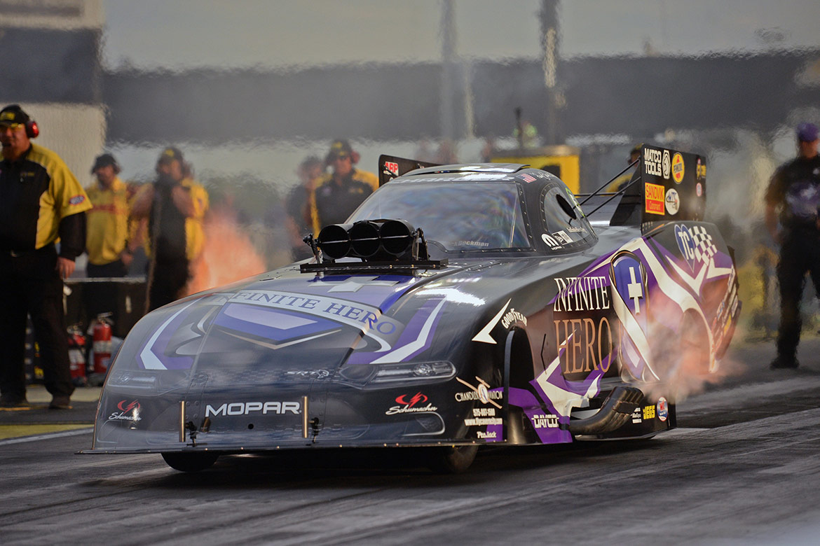 Jack Beckman's funny car