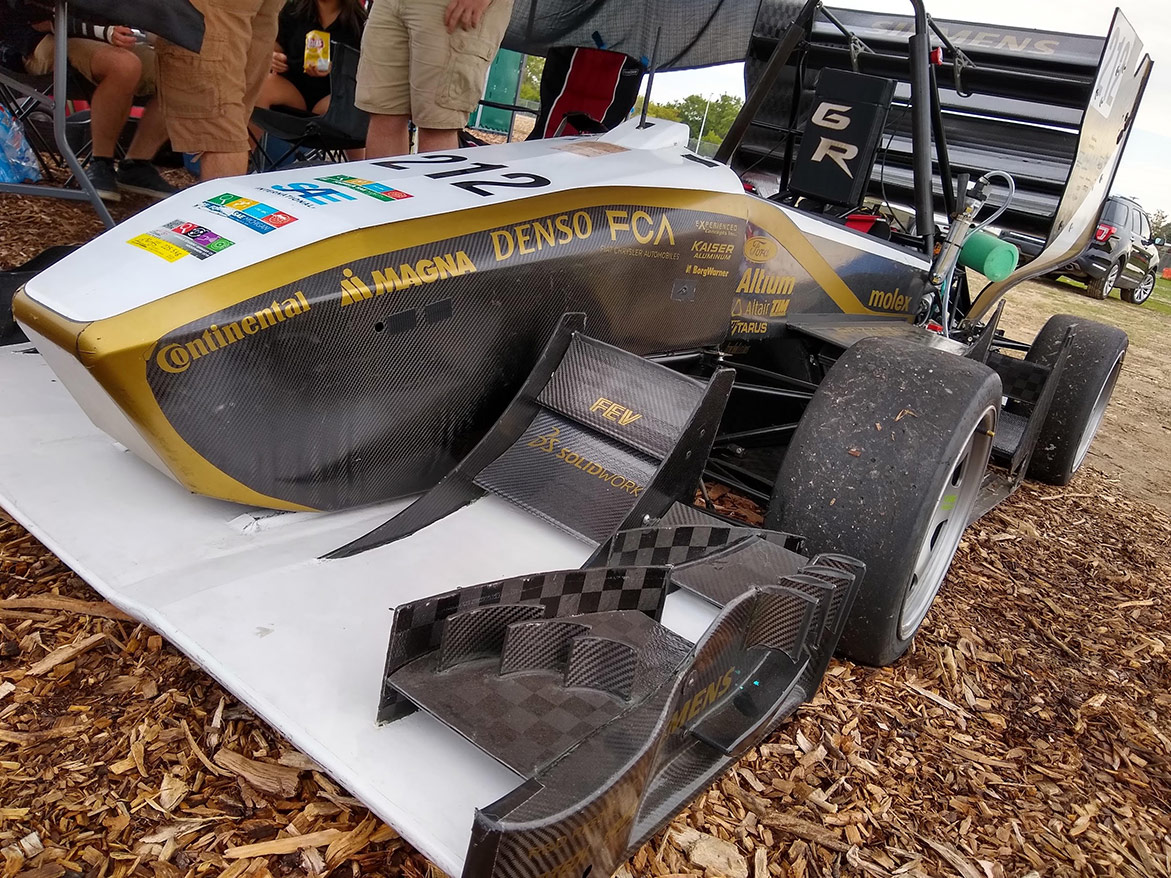 student built race car