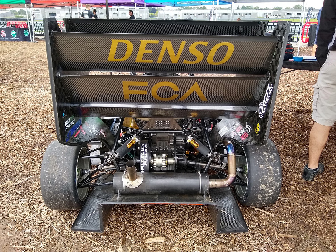 student built race car