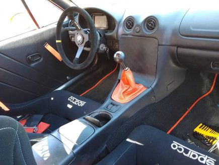 Hellcat Miata interior