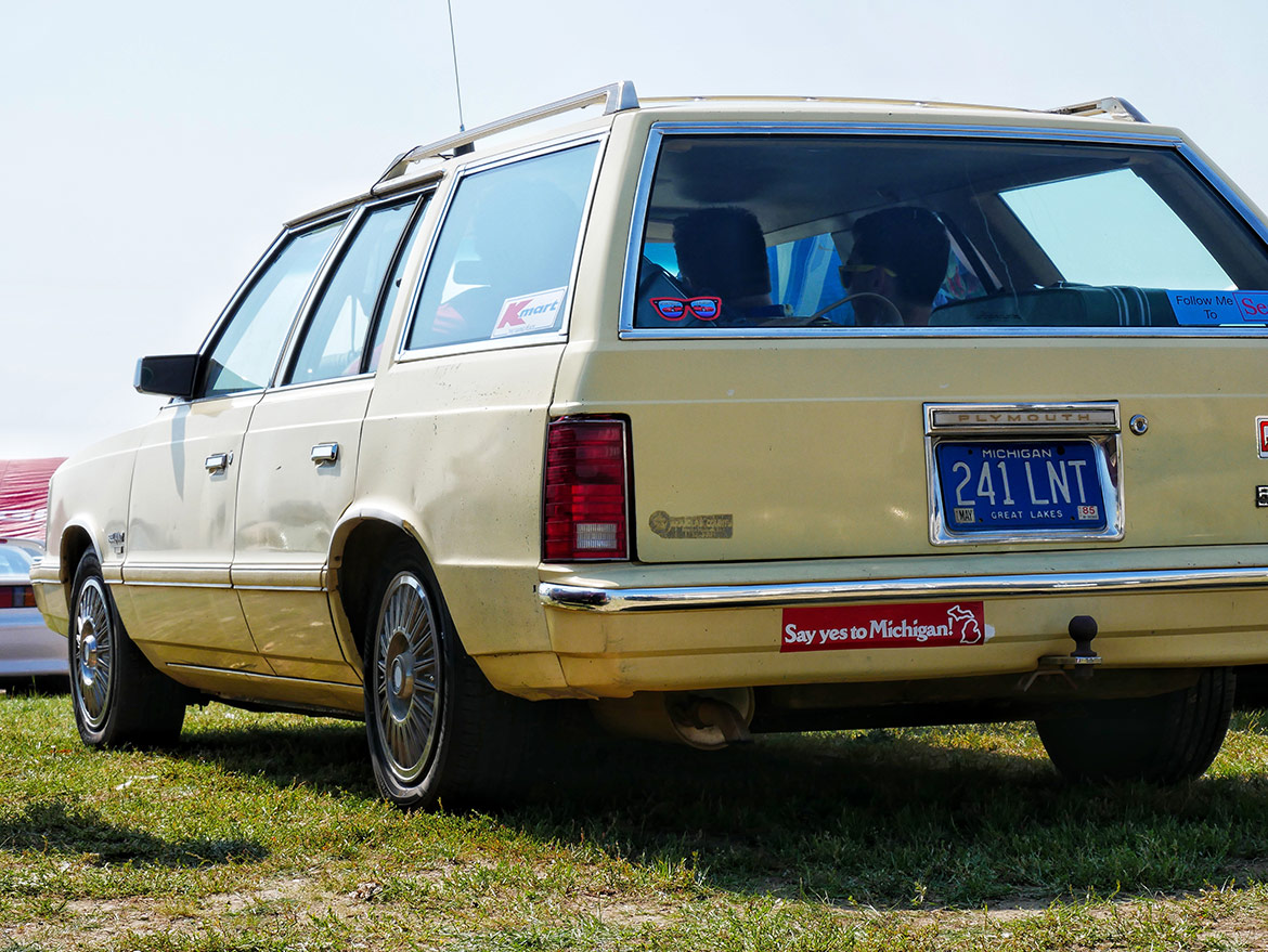 vehicle on display