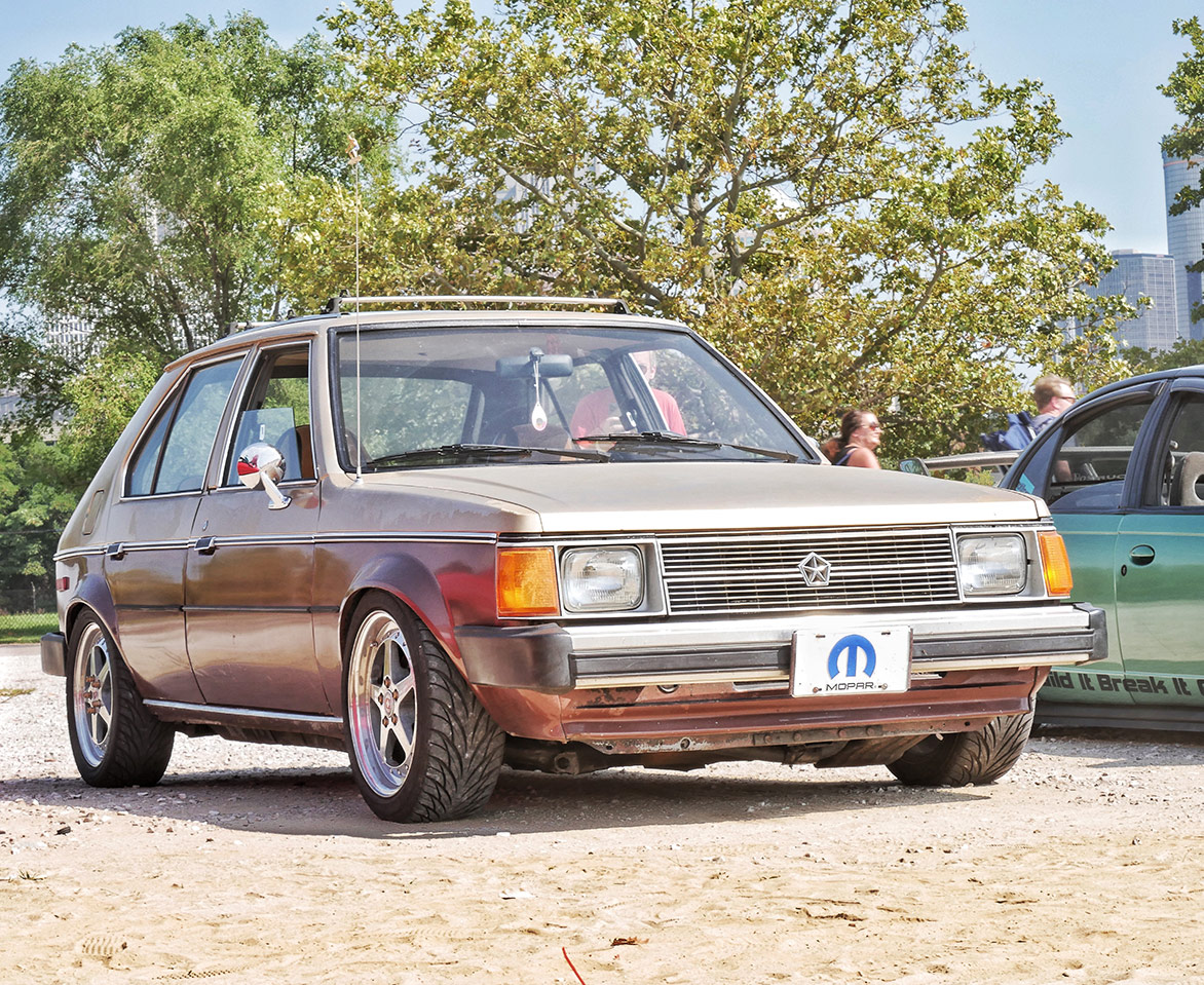 vehicle on display