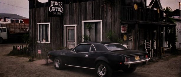 1971 Plymouth ‘Cuda parked outside a barn