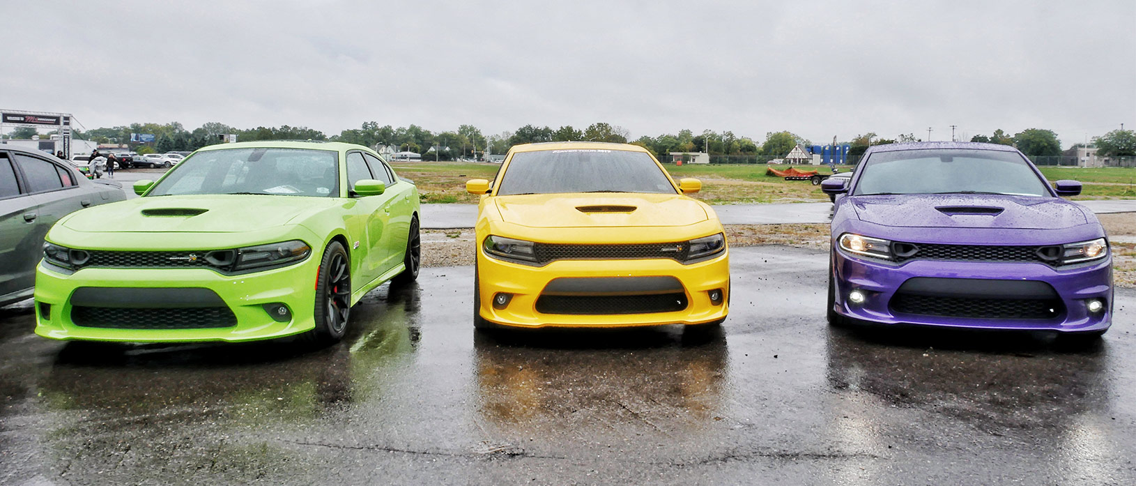 dodge vehicles on display