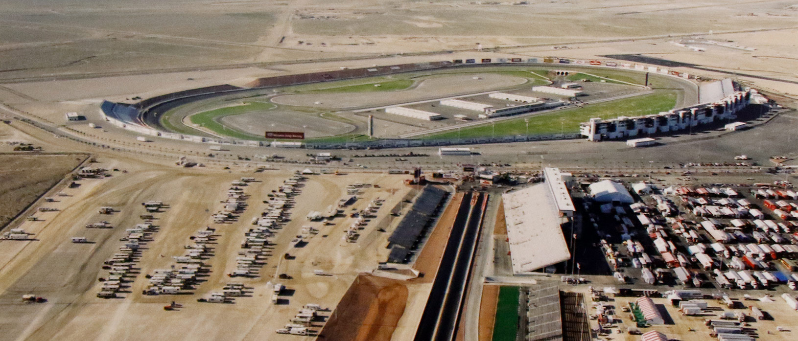 aerial picture of las vegas motor speedway