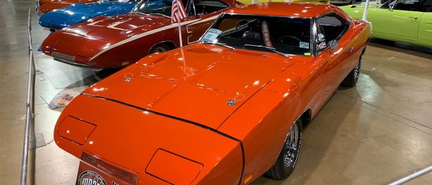 vehicle on display