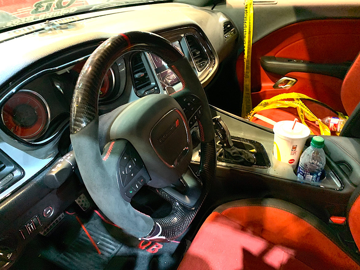 interior of vehicle