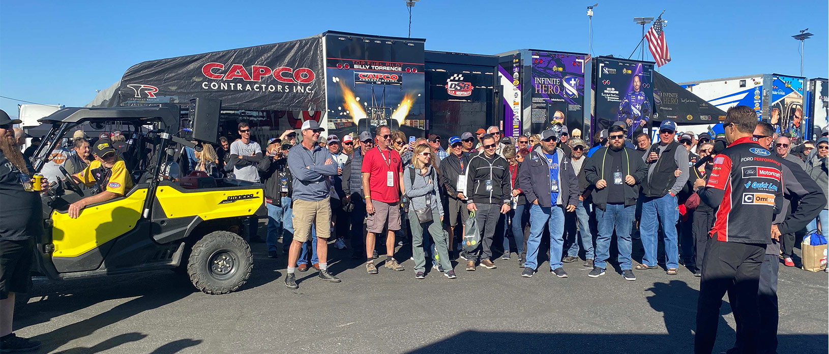 Mello Yello Guided Walking Tour at the DODGE NHRA NATIONALS PRESENTED BY PENNZOIL