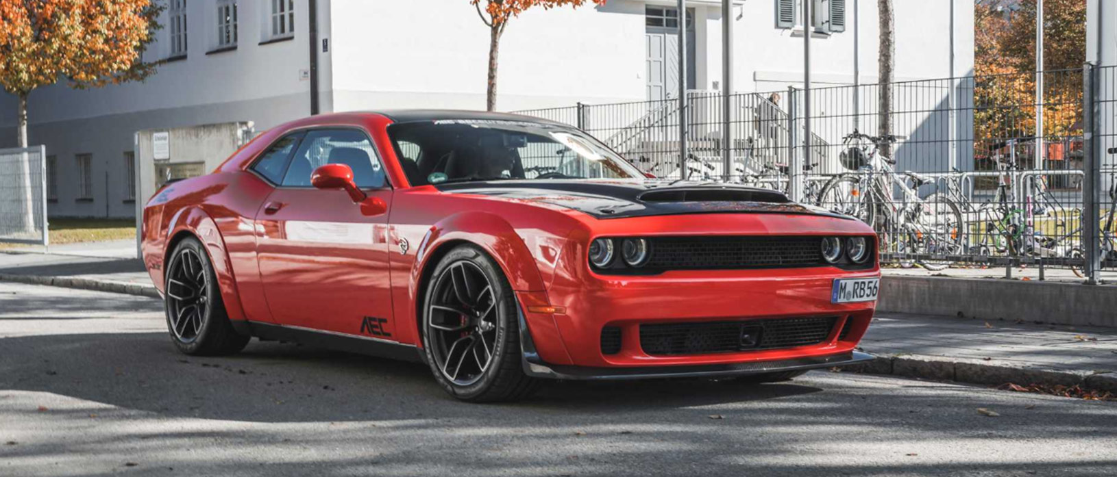 red challenger hellcat