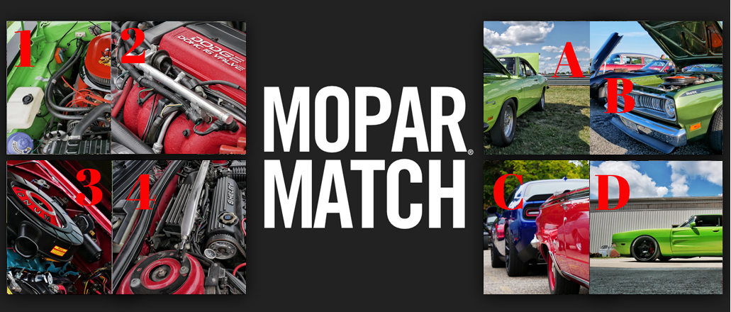 Mopar<sub>®</sub> Match Round 6 – Holiday Edition