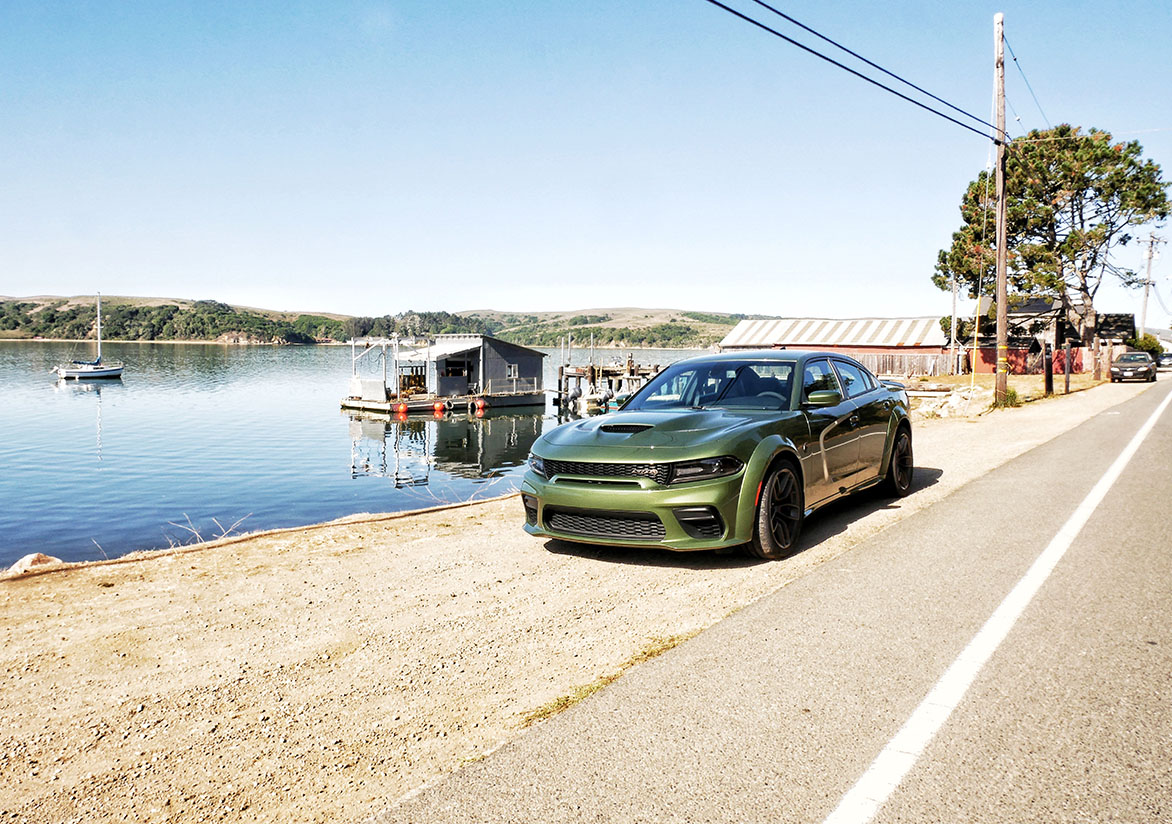 2020 Widebody SRT Hellcat Charger. I had the chance to drive this F8 green Brass Monkey edition in Sonoma California.