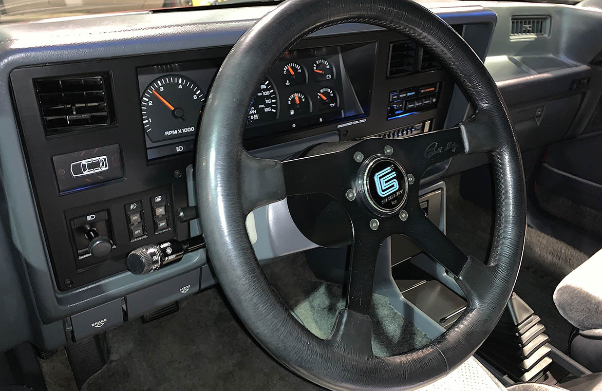 Interior of Shelby Lancer
