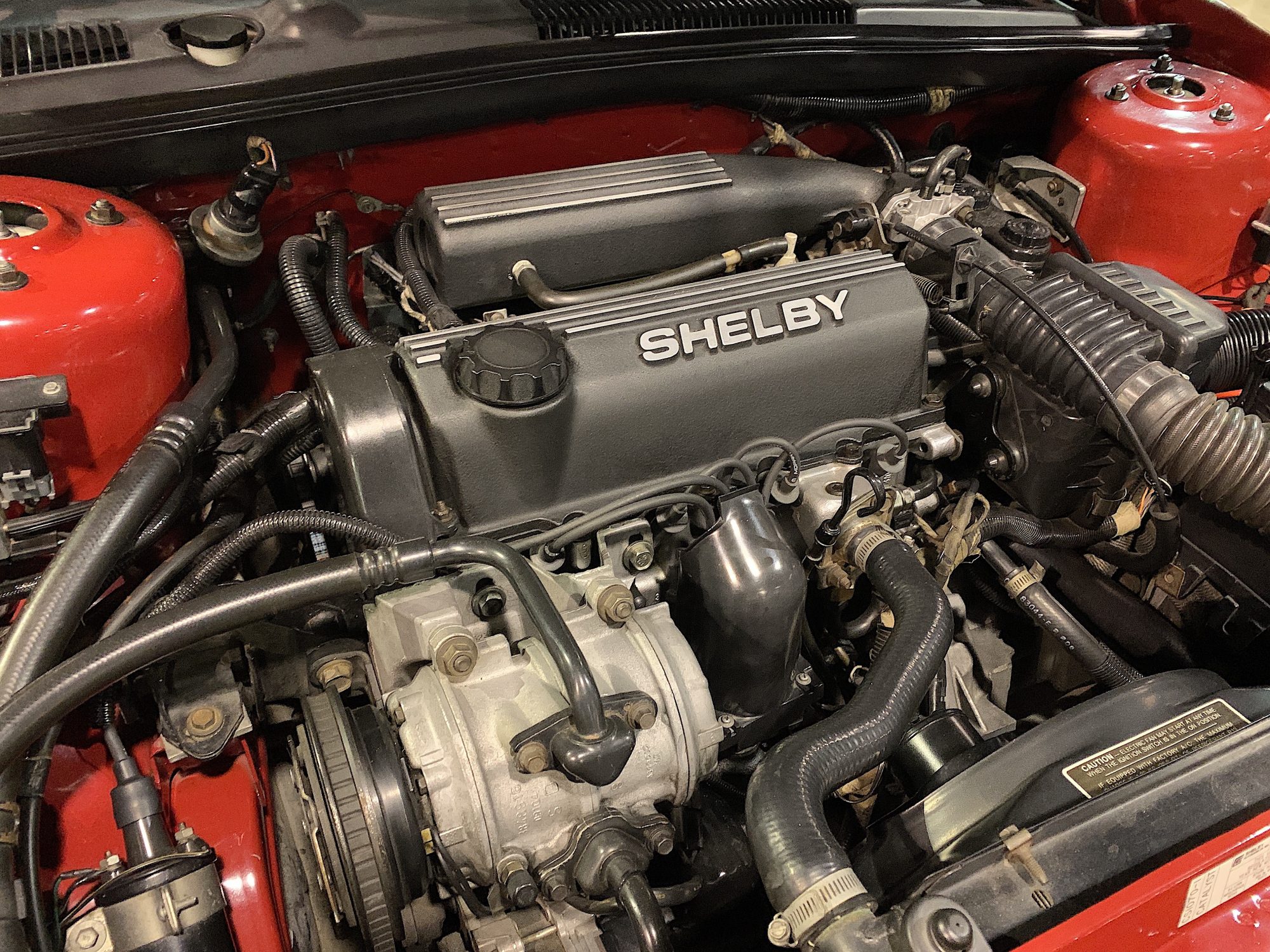 Engine of Shelby Lancer