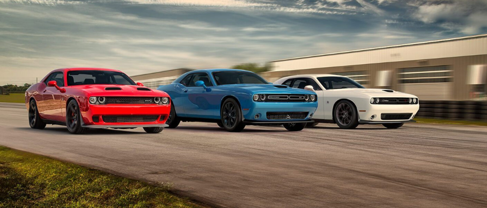red white and blue challengers