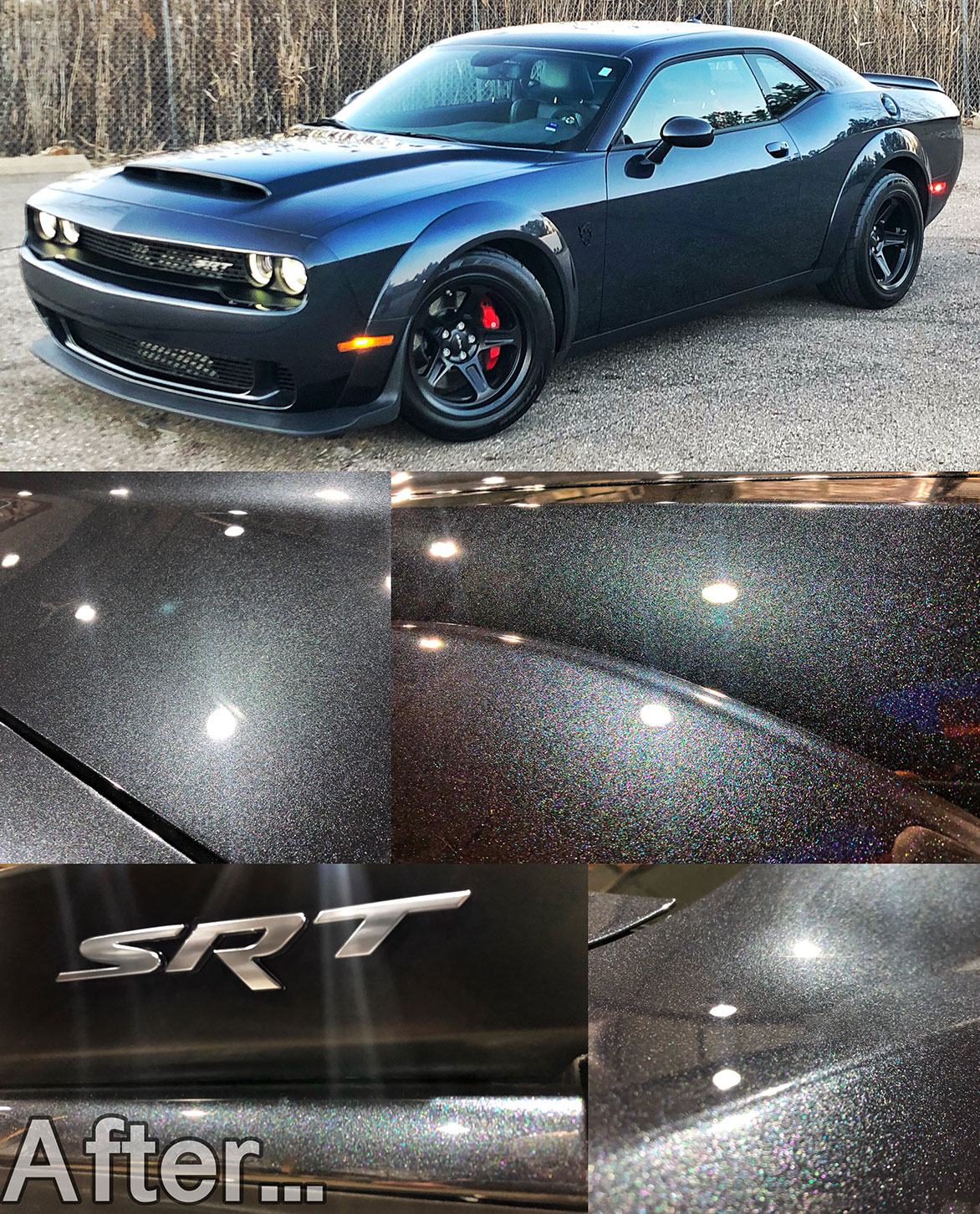 My Dodge Challenger SRT® Demon getting a much-needed spring cleaning from Marc Harris at Detroit Detailing.