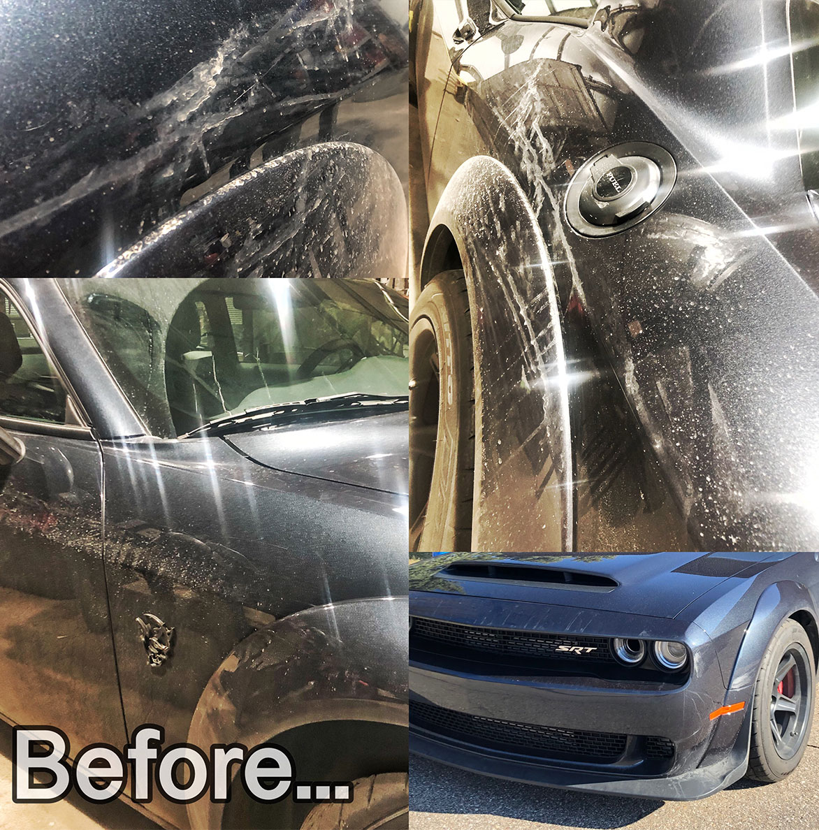 My Dodge Challenger SRT® Demon getting a much-needed spring cleaning from Marc Harris at Detroit Detailing.