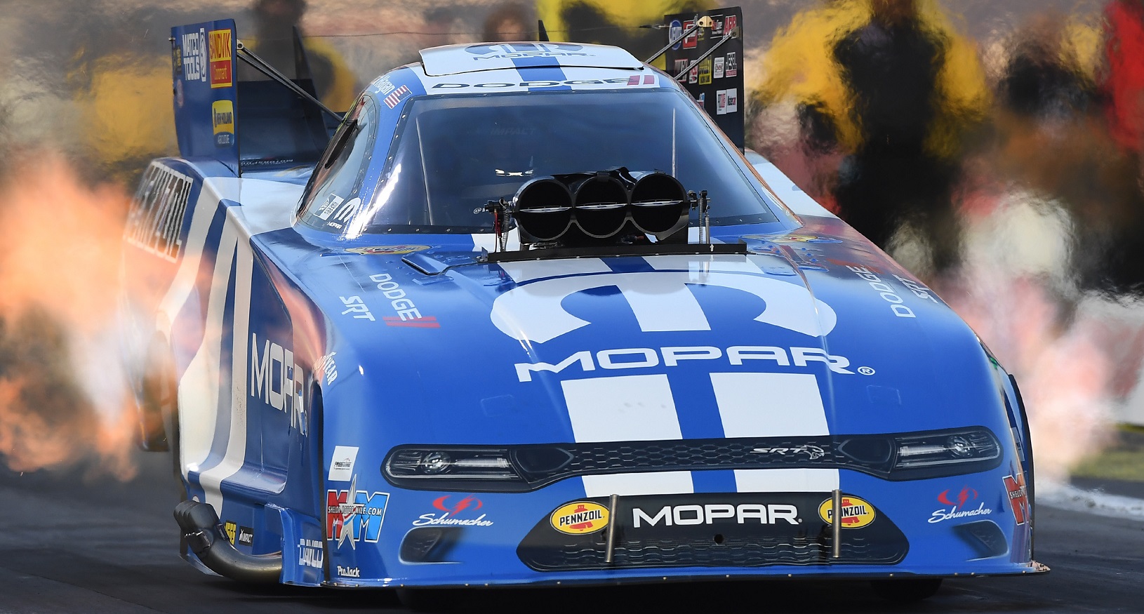 Mopar<sub>®</sub> Dodge//SRT<sup>®</sup> Funny Cars Seeded 1-2 for First Race Day of 2020 NHRA Season