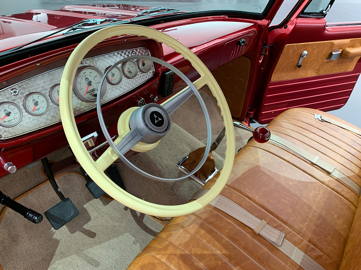 concept car steering wheel