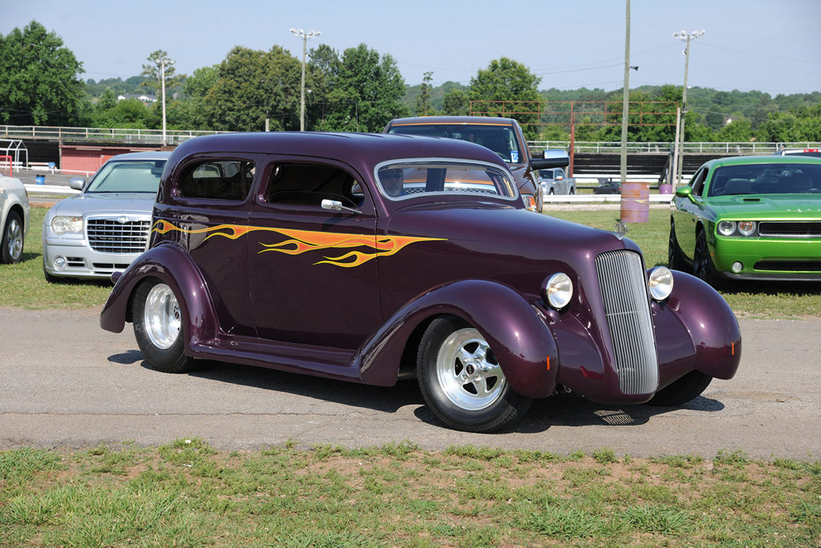 vehicle in display