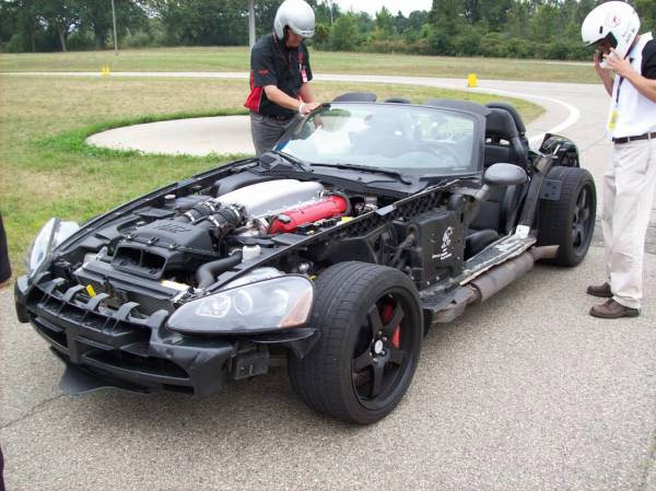 dodge viper without a body