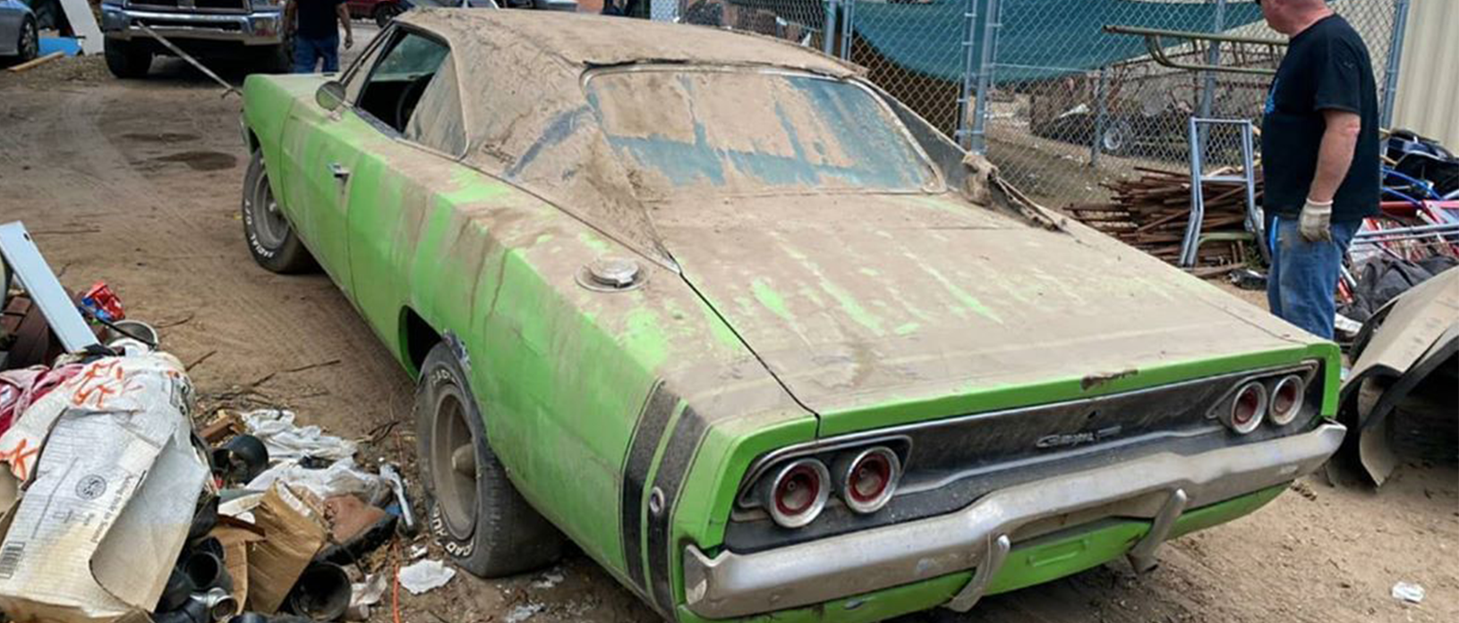 Rescued 1968 Dodge Charger