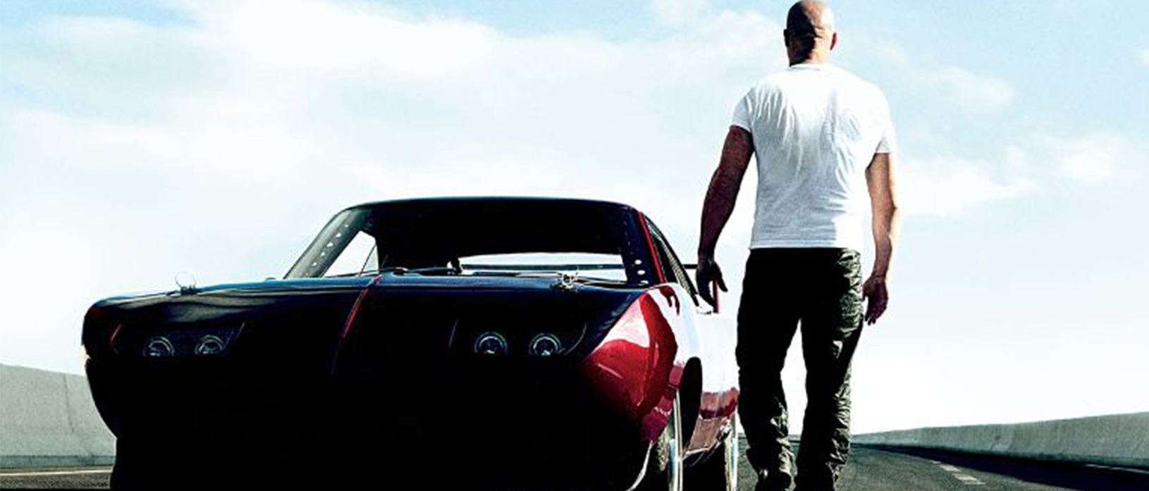 Vin diesel by a dodge vehicle