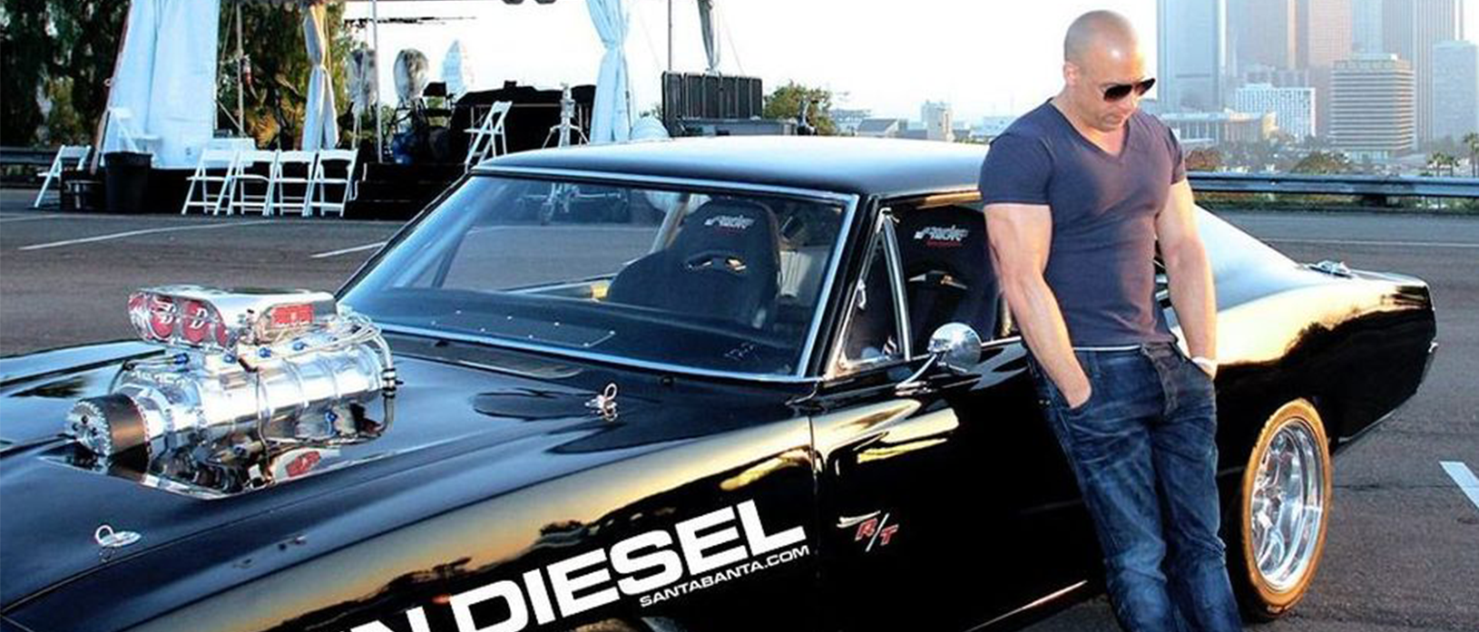 vin diesel and his vehicle