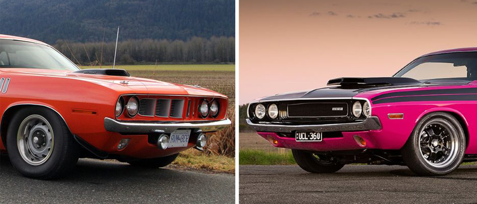 Dodge Challenger and Plymouth Barracuda